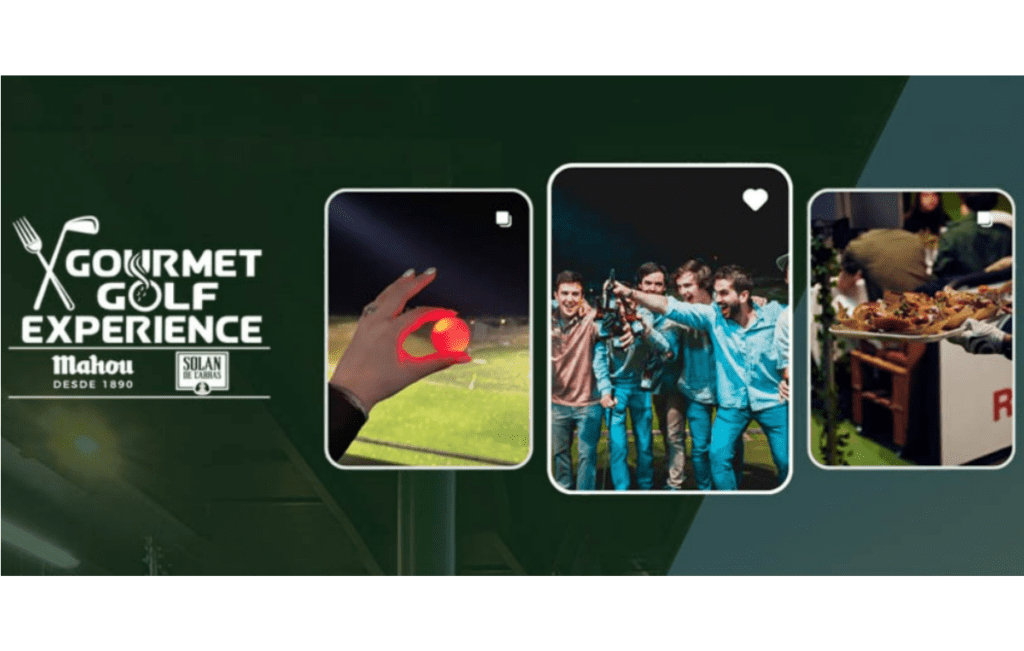gourmet golf experience abril